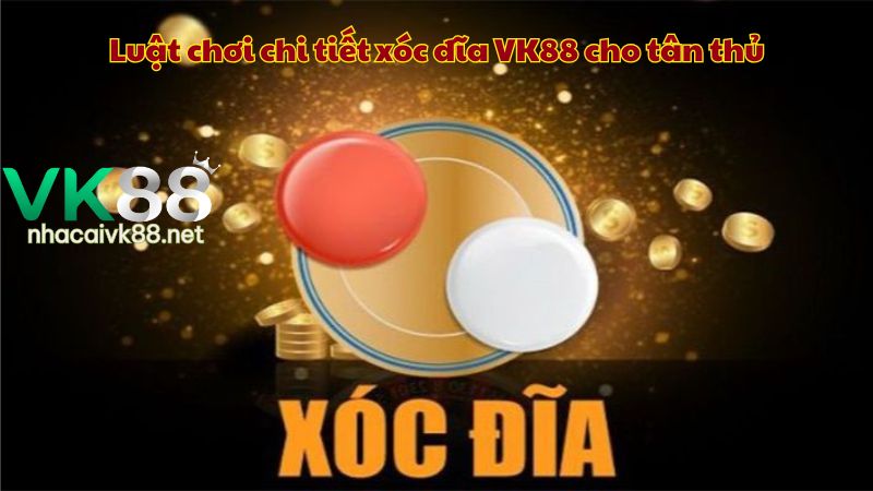 Luật chơi chi tiết xóc đĩa VK88 cho tân thủ