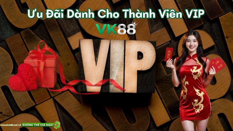 Ưu Đãi Dành Cho Thành Viên VIP Của VK88